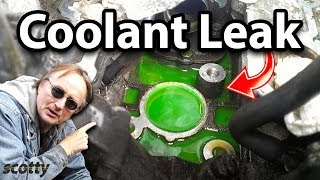 How to Find a Coolant Leak in Your Car with UV Dye