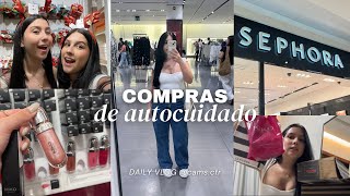 VLOG | fazendo compras de autocuidado, maquiagens, passeio no shopping + haul dos produtos