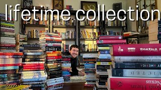 EVERY book I own from a lifetime of collecting books