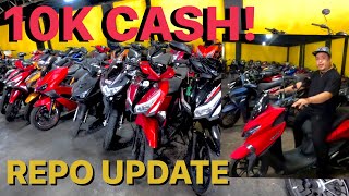 MURANG REPO MOTORCYCLE SA RUSI,BAGSAK PRESYO SA HALAGANG 10K MAY MOTOR KANA!