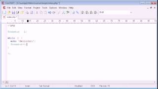 Beginner PHP Tutorial 25 while Loop flv