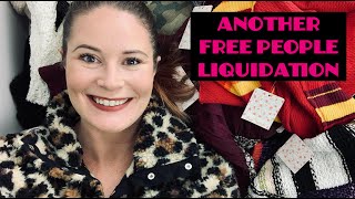 FREE PEOPLE NEW WITH TAGS LIQUIDATION UNBOXING | JENEMYXO