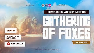 Gathering of Foxes (Compulsory Workers' Meeting)