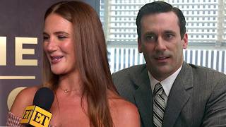 Anna Osceola Reacts to Rewatching Mad Men With Husband Jon Hamm (Exclusive)