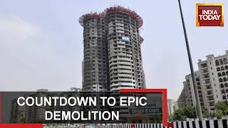 Noida's Supertech Twin Tower To Be Demolished Within 9 Seconds | Noida Latest News