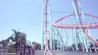 Xcelerator Front Seat POV On-Ride Knotts Berry Farm California Roller Coaster