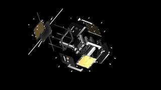 CubeSat 1U Platform Full Explode View by EnduroSat
