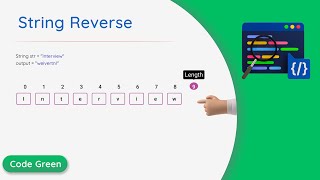 Reverse String without using Library in Java | Crack the Coding Interview Question Series