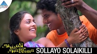 Alli Arjuna Tamil Movie Songs | Sollayo Solaikili Video Song | Manoj | Richa Pallod | AR Rahman