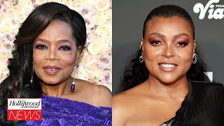 'The Color Purple' Producer Oprah Winfrey Denies Taraji P. Henson Feud Rumors | THR News