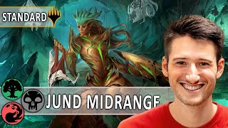 🔥💀🌳NEW JUND MIDRANGE PREYS ON META | Standard | Deck Tech \u0026 Gameplay