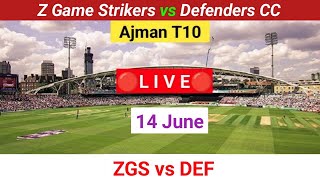 Zgs Vs Def Live Match Today | Pitch Report Today | Ajman T10  Live Streaming | @PjCricLive