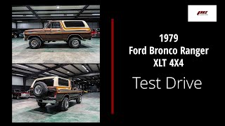 1979 Ford Bronco Ranger XLT 4X4 Test Drive Review |  PC Classic Cars