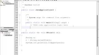 Java Programming - Generics - Generic Method Example
