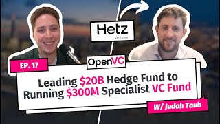 Judah Taub: From $20B Hedge Fund to Leading $300M Specialist VC Fund