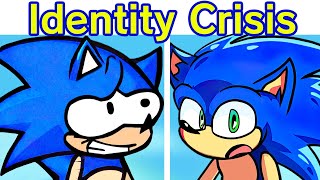 Friday Night Funkin' Vocal Catastrophe - Blur | Sonic Identity Crisis | Loses His Mind (FNF Mod)