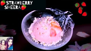 Strawberry Sheera | स्ट्रॉबेरी शिरा |حلوى | Strawberry Sooji Ka Halwa | Strawberry Semolina Halwa |