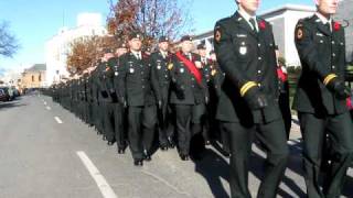 Remembrance Day Parade in Fredericton