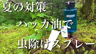 夏の対策！ー〜ハッカ油で虫除けスプレーを作る〜