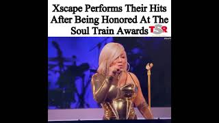 #xcape receives the 'Lady of Soul' award at the 2022 Soul Train Award @worldstarhiphop
