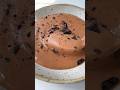 3 Ingredient Healthy Chocolate Mousse with 40grams of PROTEIN 🤯 #shorts #healthyfood