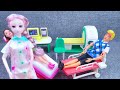 🚀just started satisfying with unboxing pink bathtub👶cute barbie playing water asmr review toys