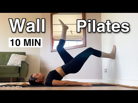 WALL PILATES WORKOUT FOR BEGINNERS | 28 Day Wall Pilates Challenge ...