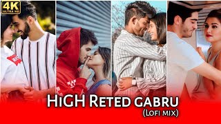 High Rated Gabru Slowed Reverb | Guru Randhawa Status | Daily De Kinne Marde Ne | #shorts