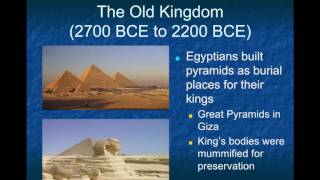 AP World History: Period 1: Ancient Egypt Part I
