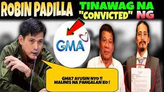 SENATOR ROBIN PADILLA ! VIRAL ISSUE GMA7 MUKANG MANANAGOT !