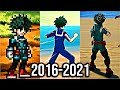 My Hero Academia Games Evolution 2016-2021