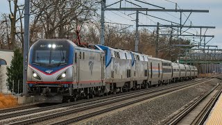 Amtrak Northeast Regional 66 w/ a TRIPLE HEADER!!! (631, 112, 115)