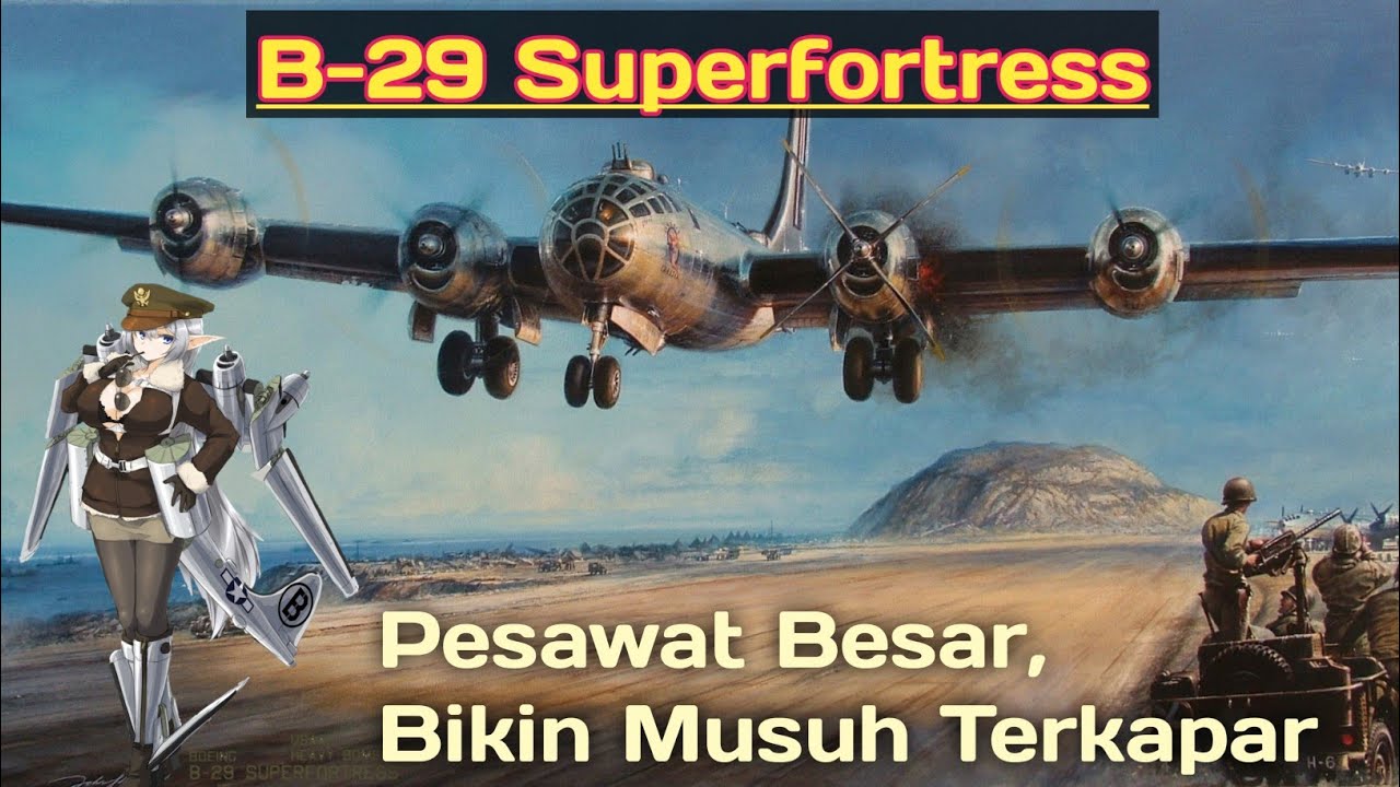 Diam Tampak Mempesona, Bergerak Menghanguskan Kota | Pesawat B-29 ...