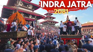 🇳🇵Kathmandu INDRA JATRA 2081 Day 4 Grand CELEBRATION Scenes from Capital City of Nepal