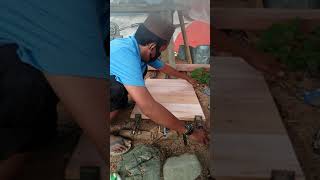 proses pengeleman kayu