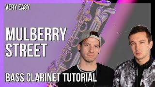 How to play Mulberry Street by Twenty One Pilots on Bass Clarinet (Tutorial)
