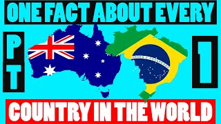 One Fact About Every Country in the World - Part 1 (A-C)