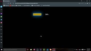 Make Download Progressbar with HTML JAVASCRIPT...