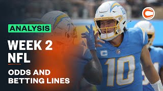 NFL Week 2 Odds and Betting Lines