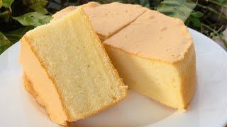 Bánh Bông Lan Vani Mềm Nhẹ Xốp/ Easy Chiffon Cake Recipe