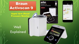 Braun Activscan 9 Blood Pressure Monitor.