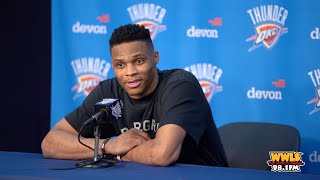 RUSSELL WESTBROOK AFTER RETURN TO OKC