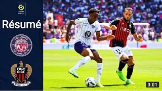 Résumé Toulouse - OGC Nice (1-1) | J1 Ligue 1 Uber eats 2022/2023