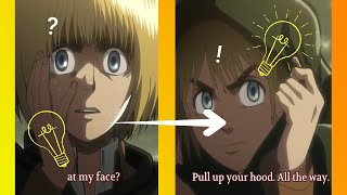 Everytime Armin figures something out