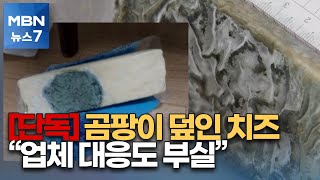 [단독] 대형마트서 산 치즈에 주먹만 한 곰팡이가…\