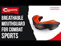 Breathable Combat Sports Mouthguard by Champs MMA - Best Boxing Mouthguard