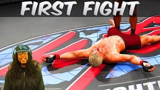 EA Sports UFC 3 Goat Career Mode Ep 2 - FIRST UFC FIGHT! - Daryus P