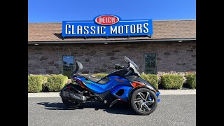 2015 Can-Am Spyder ST-S SM5 Manual Transmission Reverse Trike Only 9,516 Miles One Owner $10,495