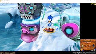 Citra 3DS Emulator - Sonic Boom Fire \u0026 Ice ingame 1080p