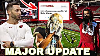 🚨Arizona Cardinals Just RELEASED EXCLUSIVE UPDATE On Former Colorado WR Xavier Weaver 2025 Offseason